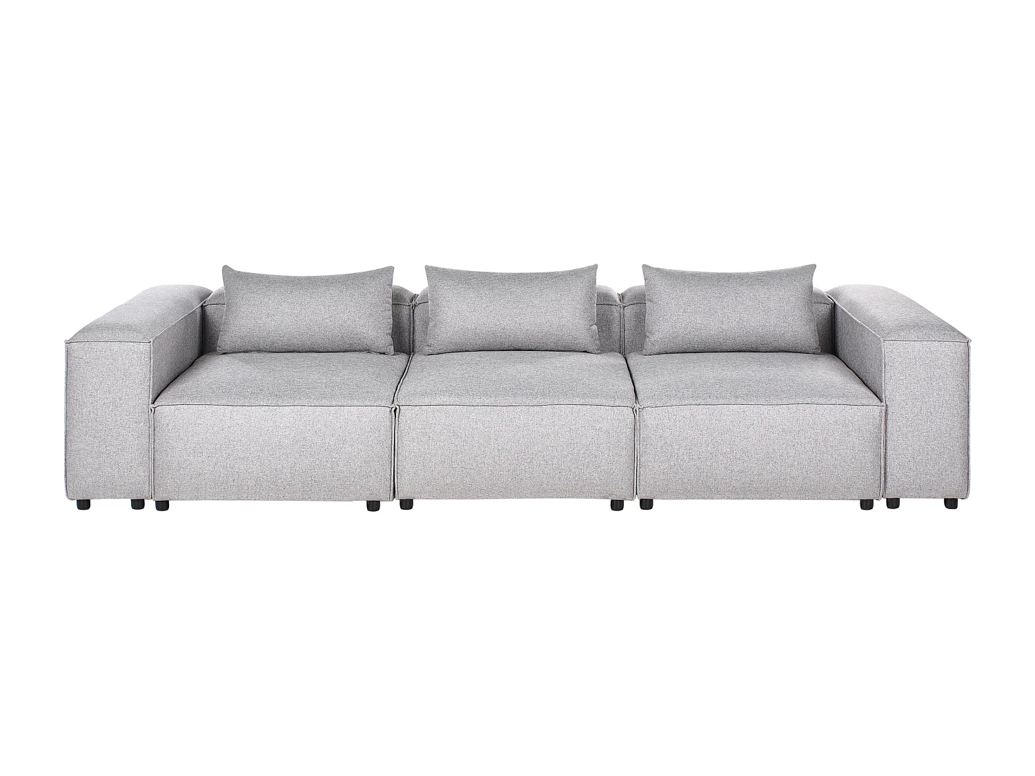 Canapé modulable 3 places BRANDE Gris