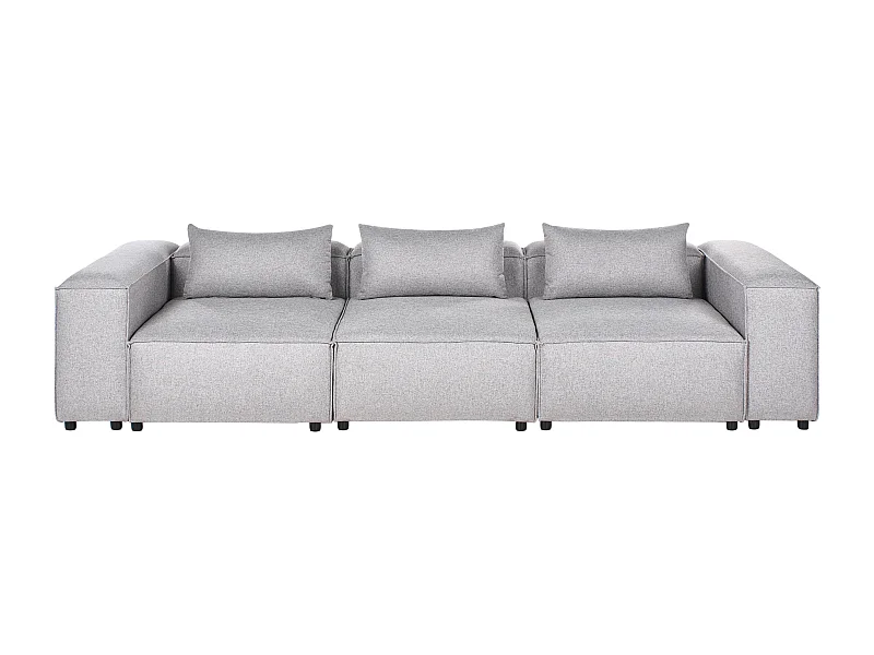 Canapé modulable 3 places BRANDE Gris