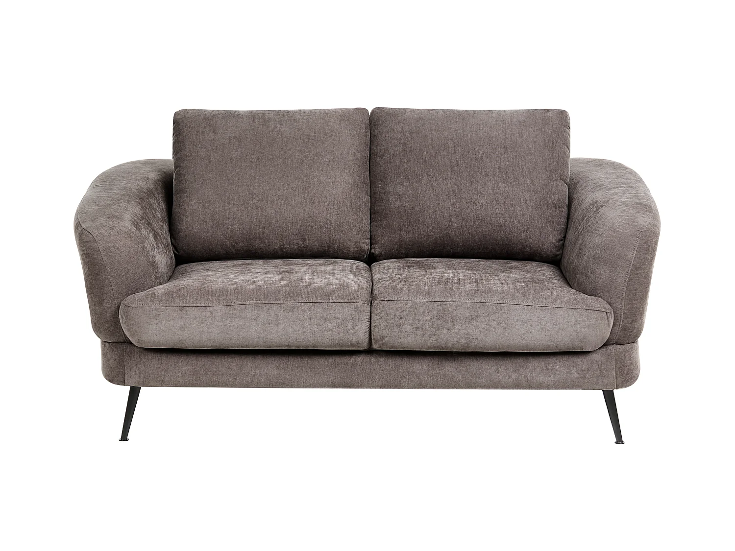 Canapé 2 places KJAER Tissu chenille Taupe