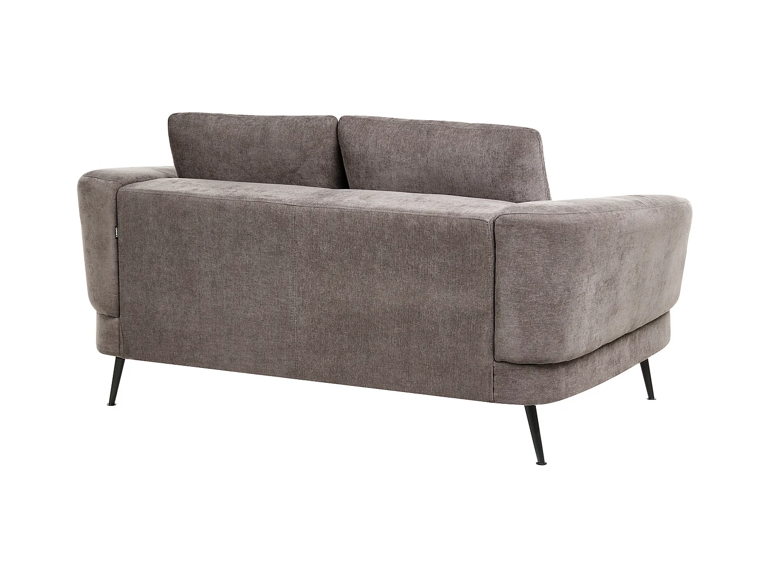 Canapé 2 places KJAER Tissu chenille Taupe