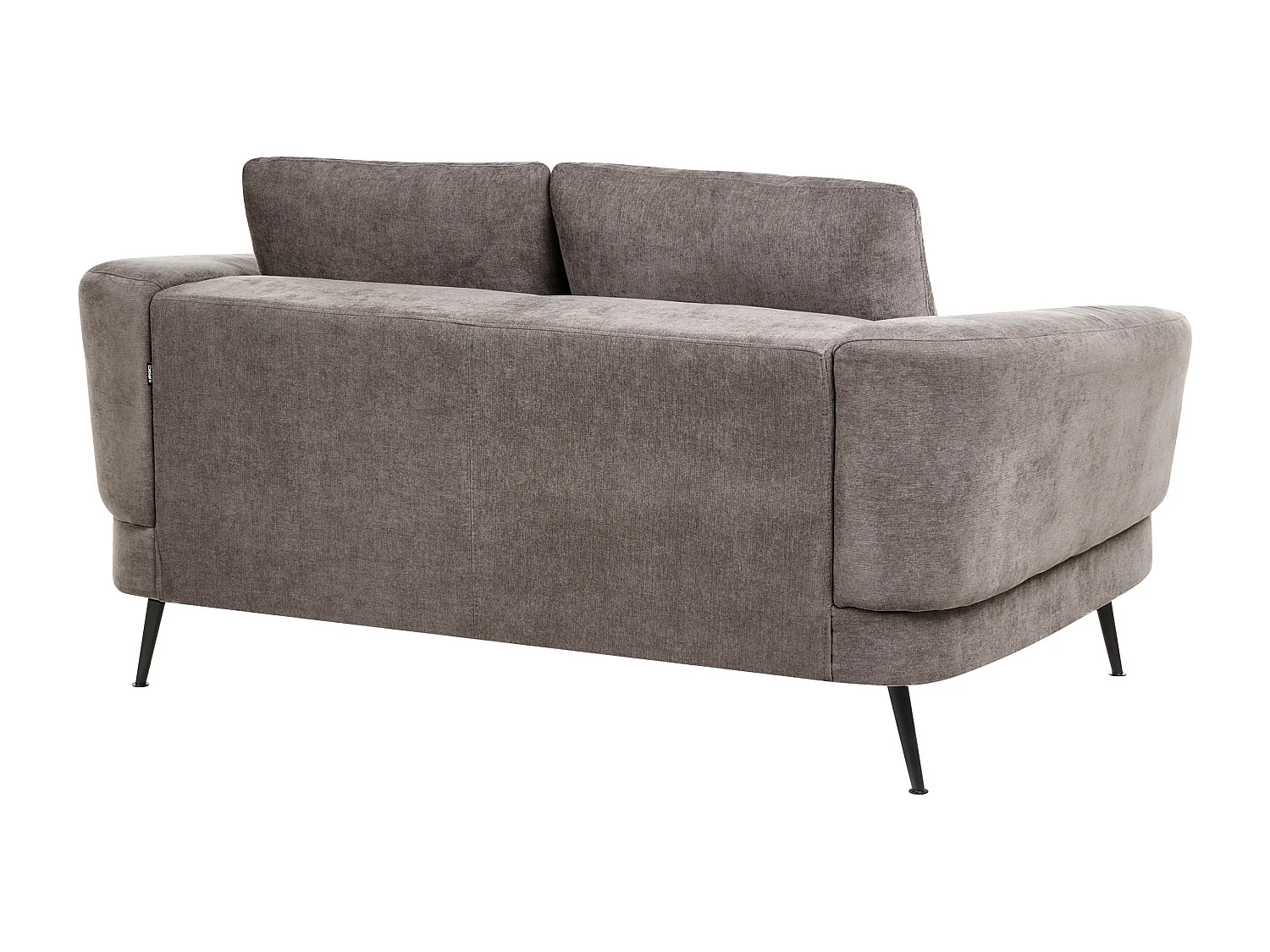 Canapé 2 places KJAER Tissu chenille Taupe