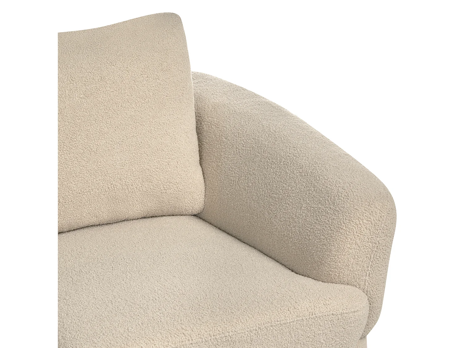 Sofa 2 Seater KJAER Boucle Light Beige