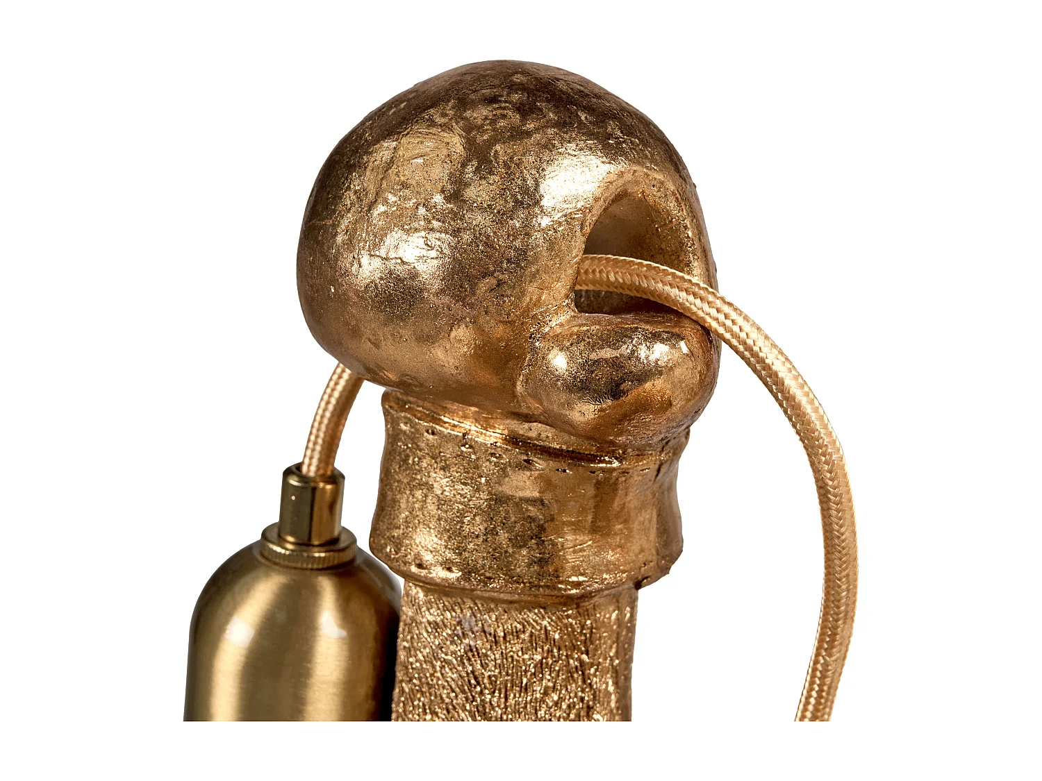 Lampe à poser Chien MIKE Doré