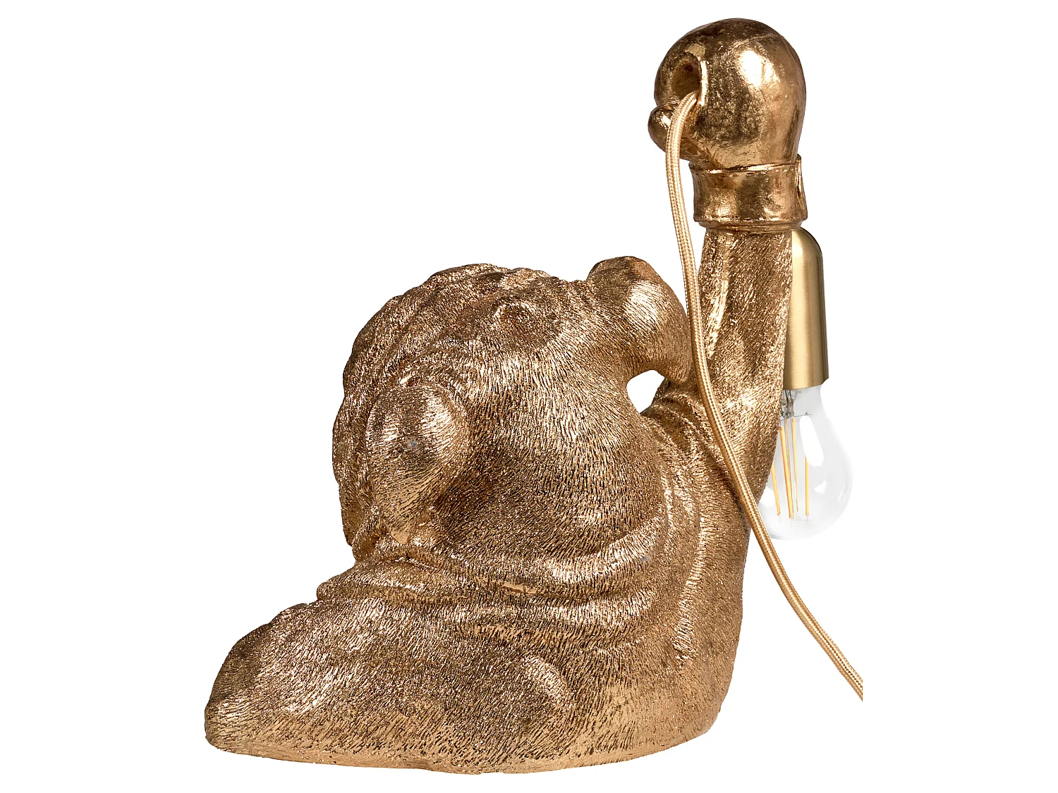 Table Lamp Dog MIKE Gold