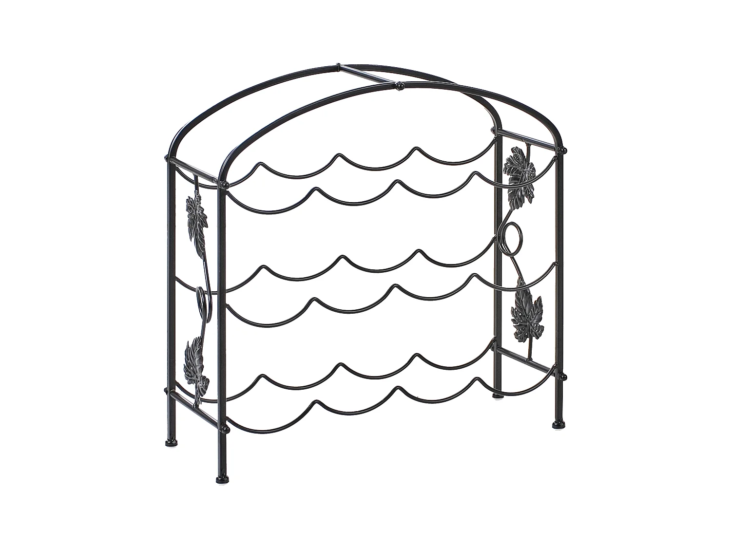 Porte-bouteille BUNDORAN Métal Noir