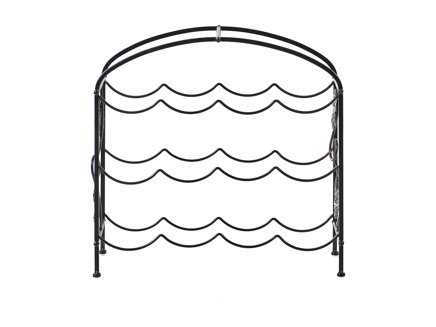 Porte-bouteille BUNDORAN Métal Noir