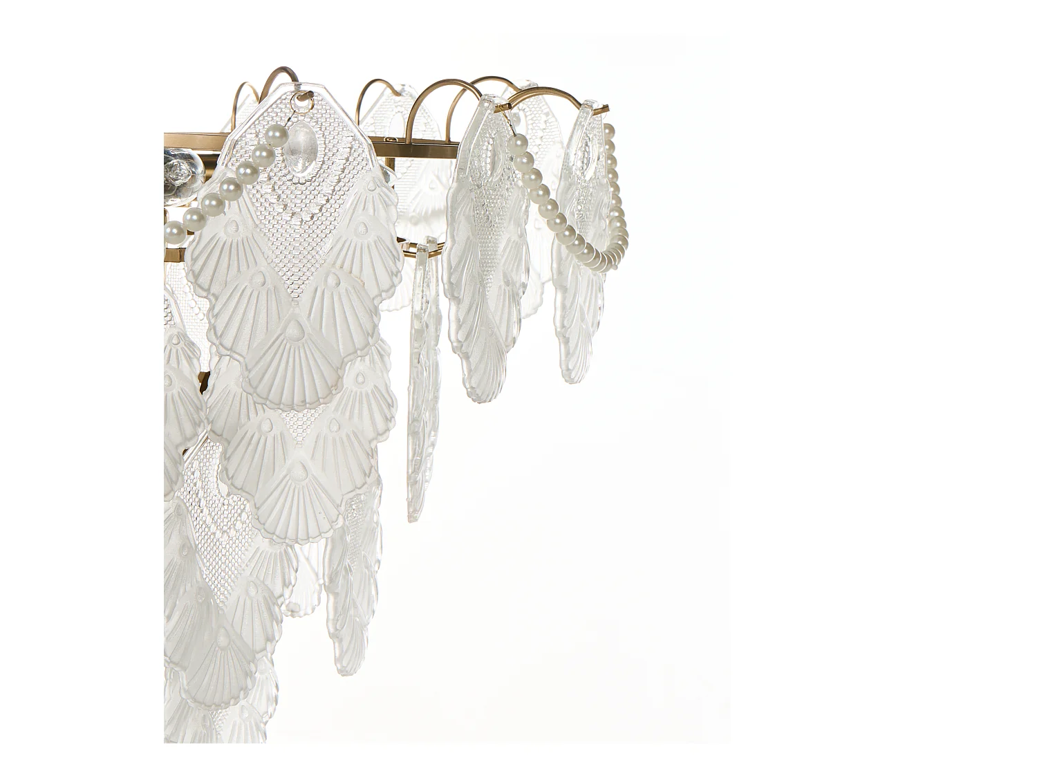 Lustre ACARIGUA Verre Laiton