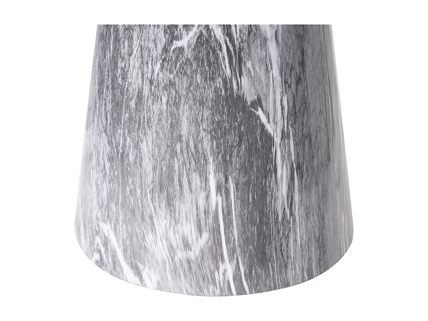 Table d'appoint CARTER Verre de sécurité Marbre gris