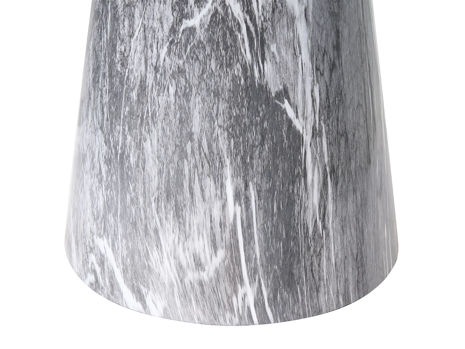 Table d'appoint CARTER Verre de sécurité Marbre gris