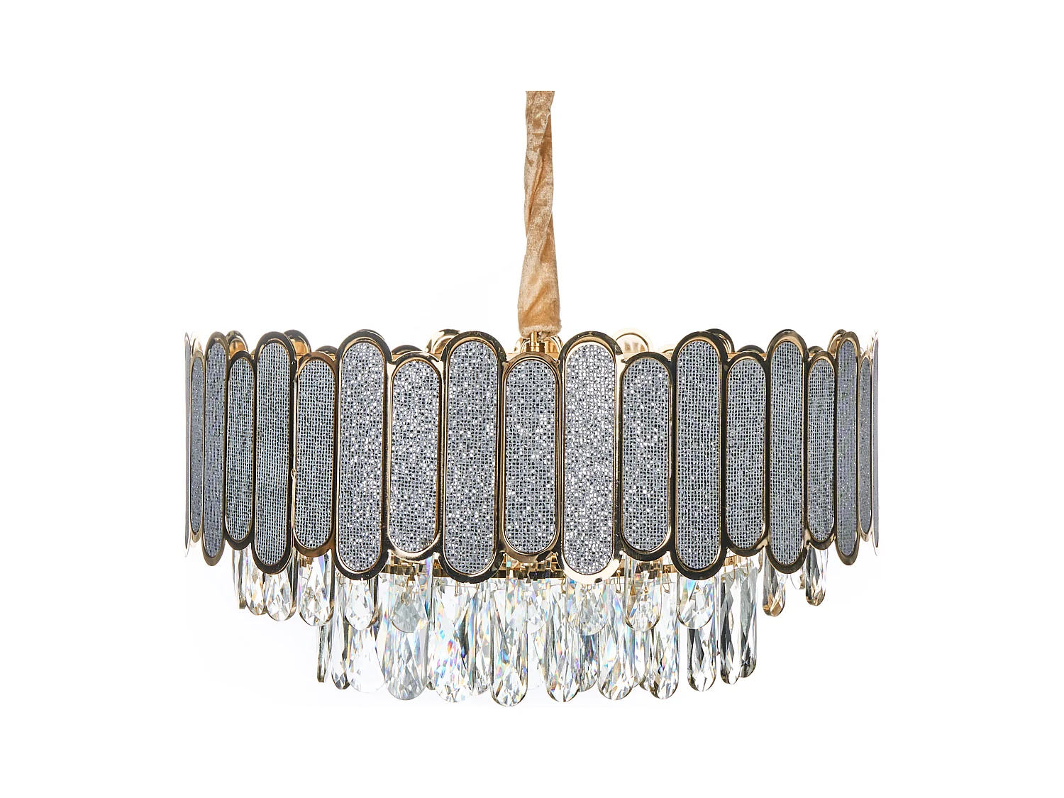 Lustre AGUARICO Verre Laiton