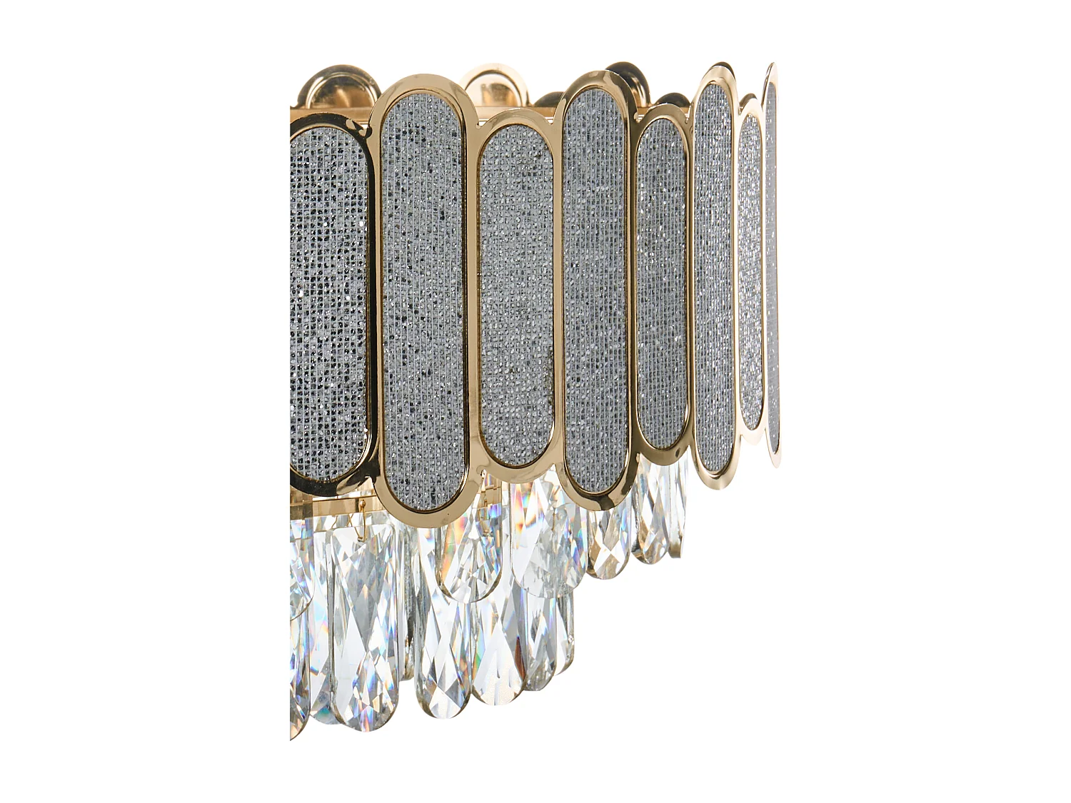 Lustre AGUARICO Verre Laiton