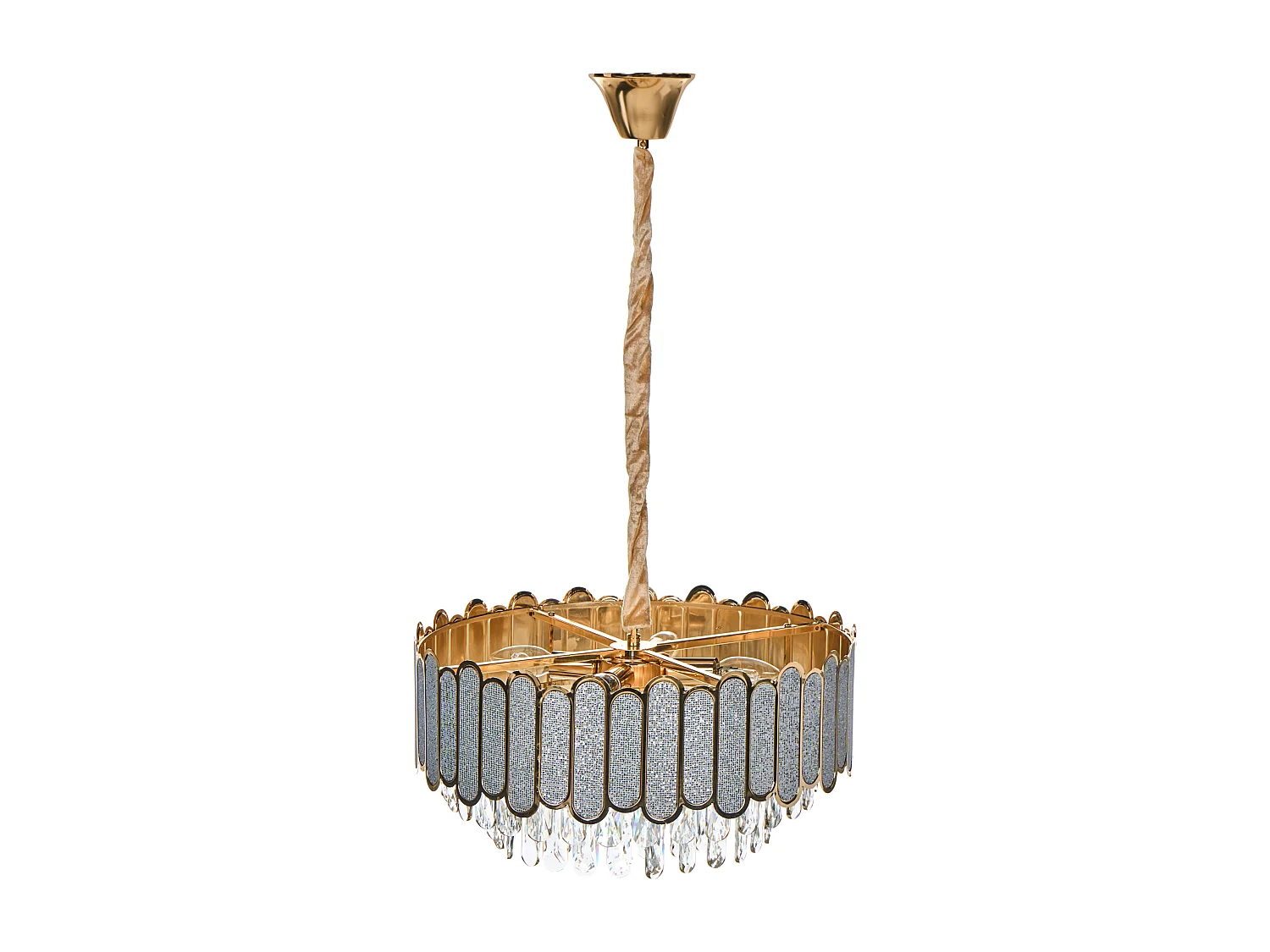 Lustre AGUARICO Verre Laiton