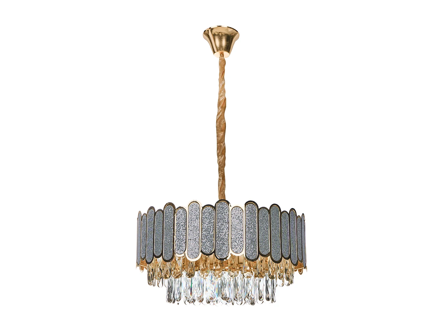 Lustre AGUARICO Verre Laiton