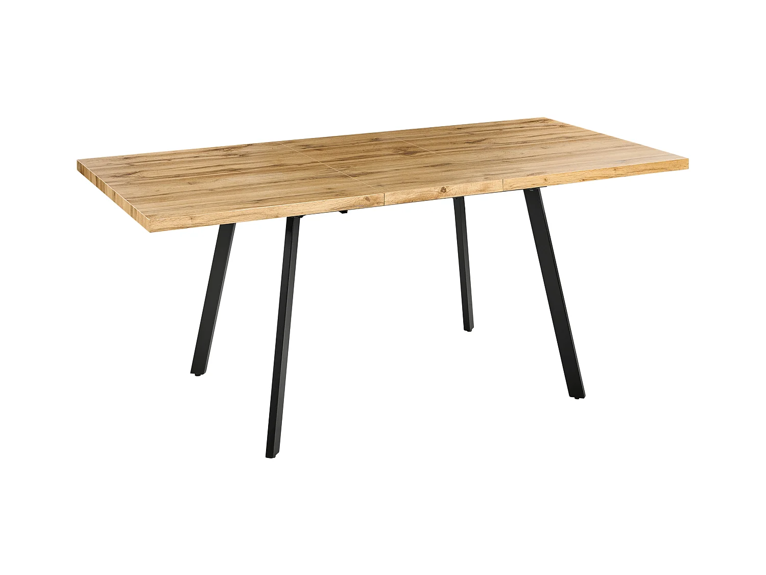 Table de salle à manger extensible HARLOW Marron 140/180 cm 90 cm