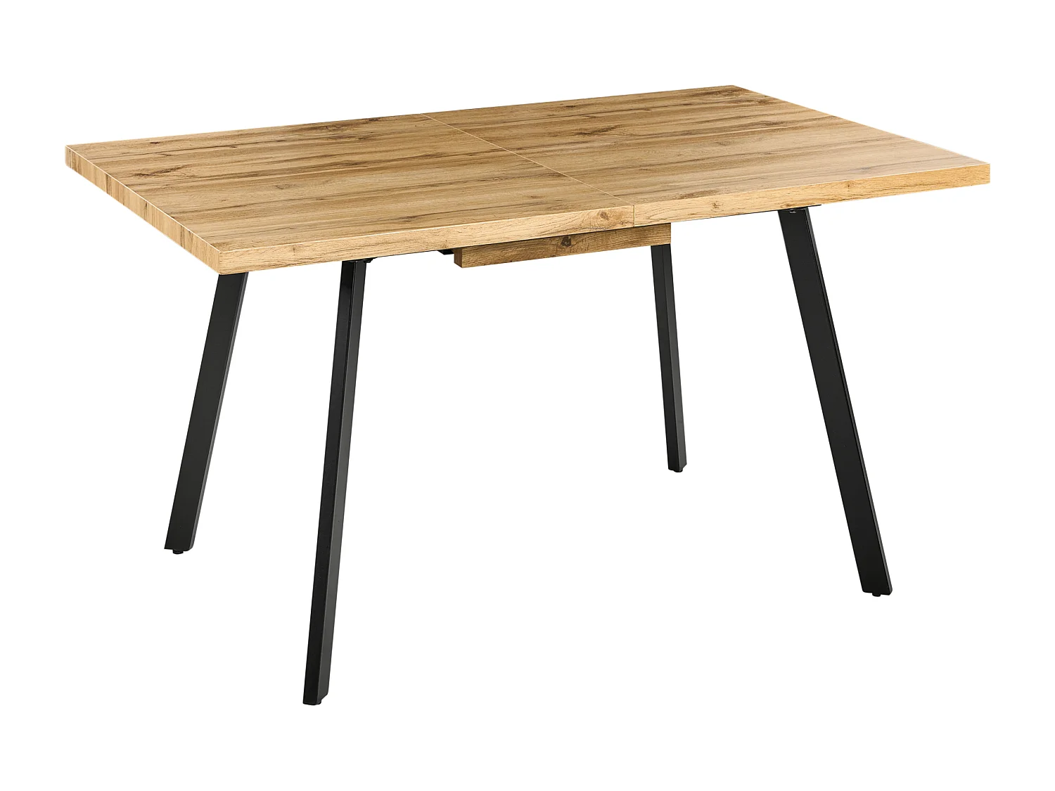 Table de salle à manger extensible HARLOW Marron 140/180 cm 90 cm