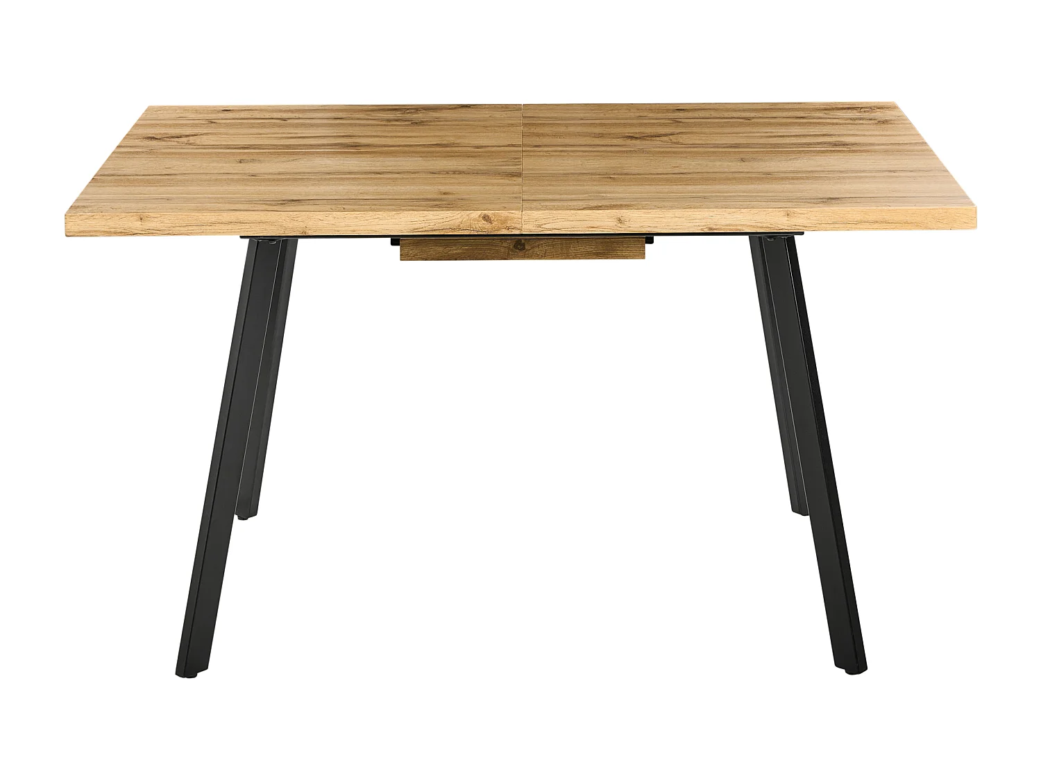 Table de salle à manger extensible HARLOW Marron 140/180 cm 90 cm