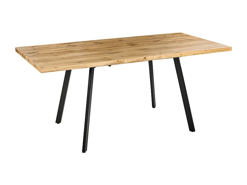 Table de salle à manger extensible HARLOW Marron 140/180 cm 90 cm