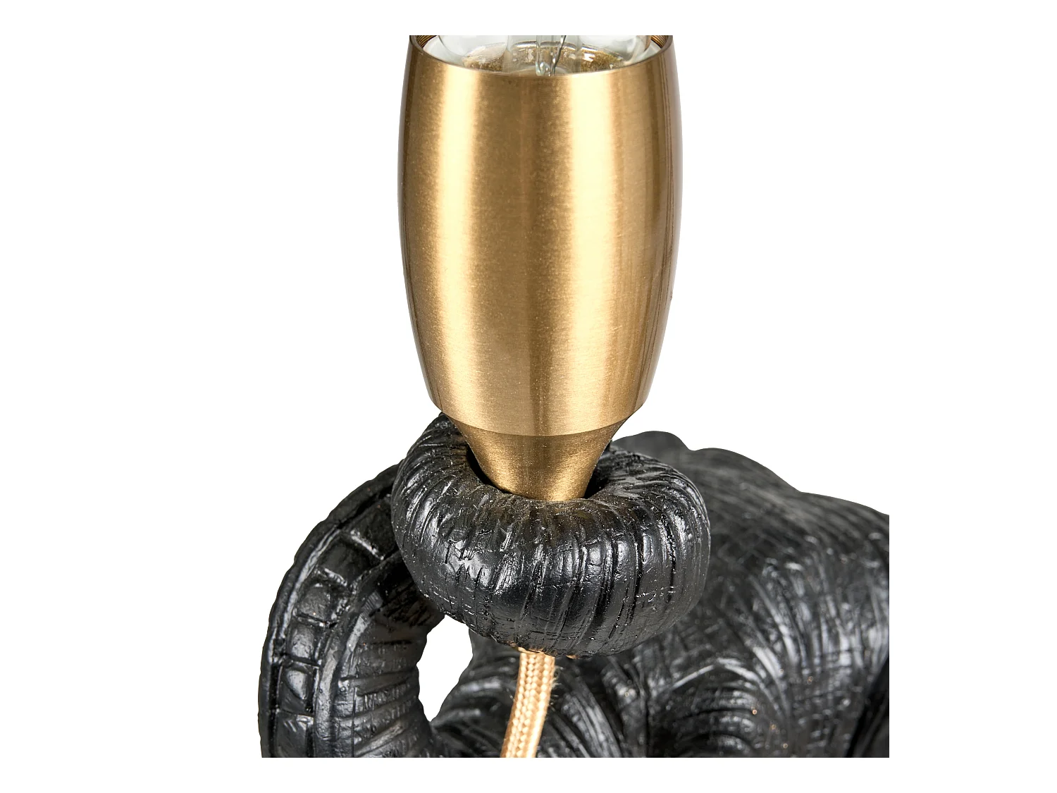 Lampe à poser Éléphant FORTUNA Noir