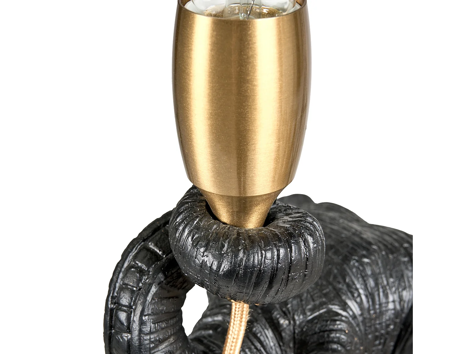 Lampe à poser Éléphant FORTUNA Noir