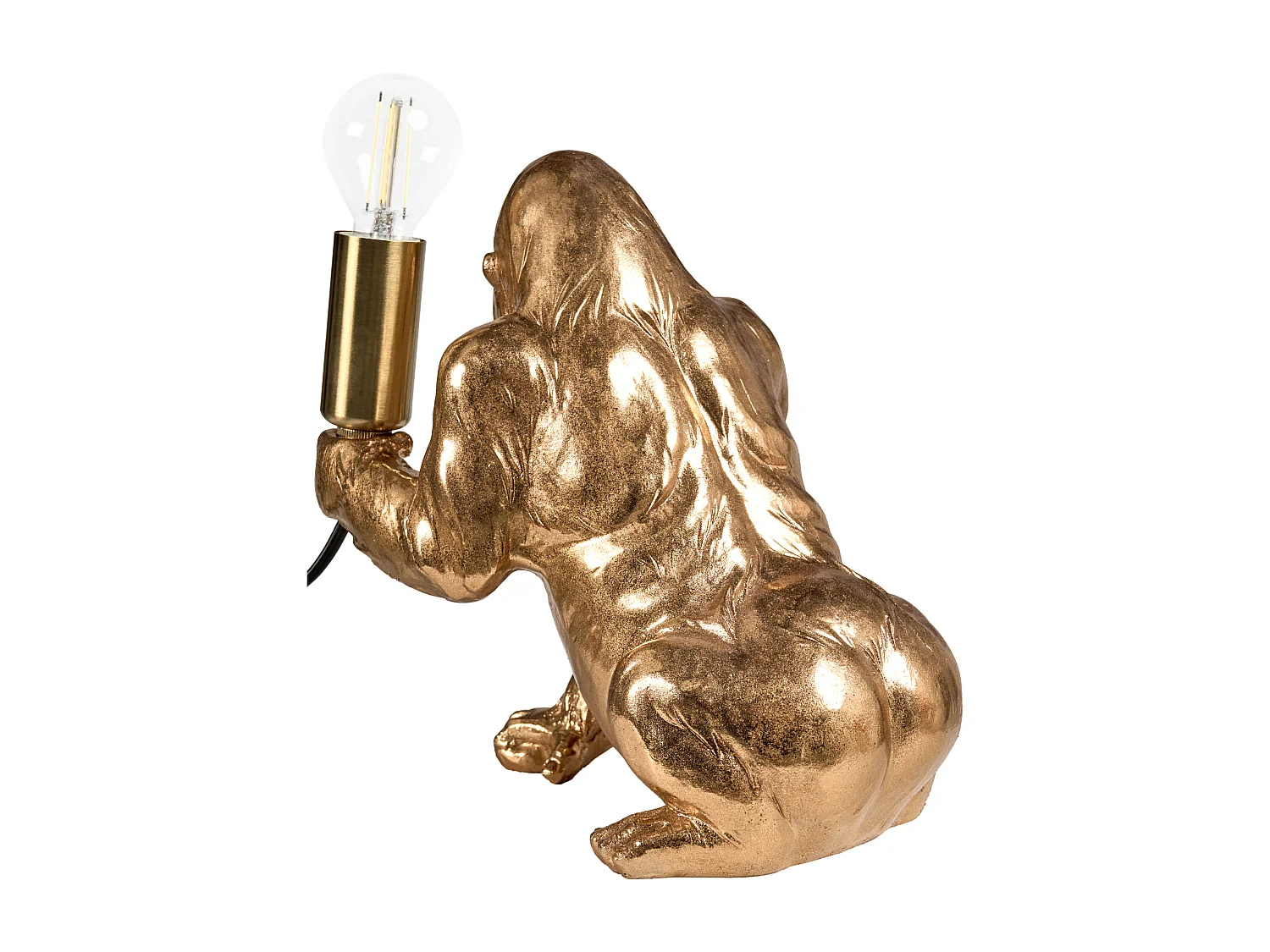 Lampe à poser Gorille HARAMBE Doré
