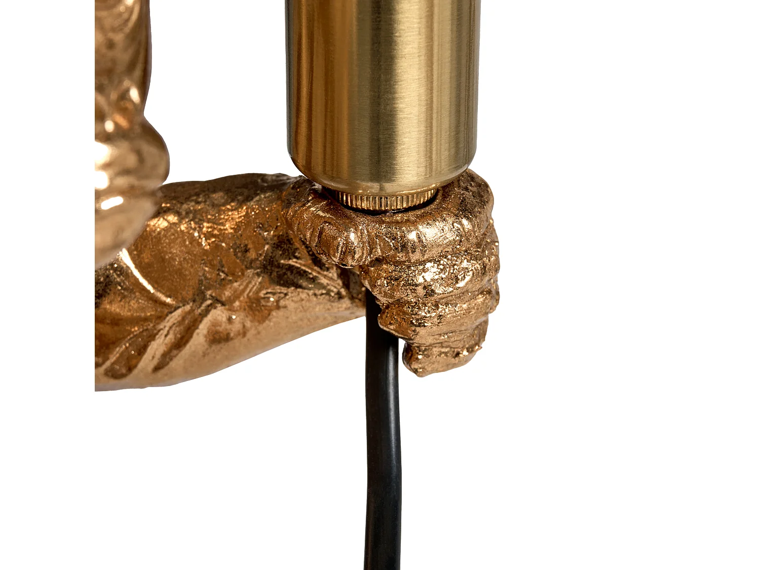 Lampe à poser Gorille HARAMBE Doré