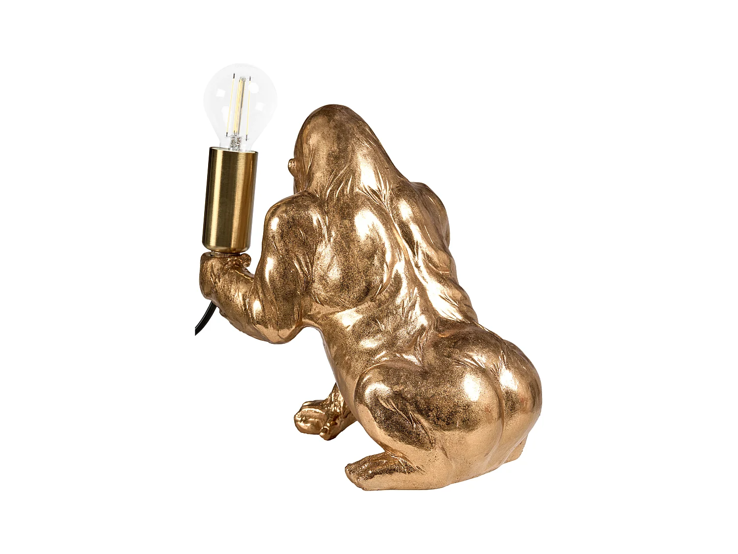 Lampe à poser Gorille HARAMBE Doré