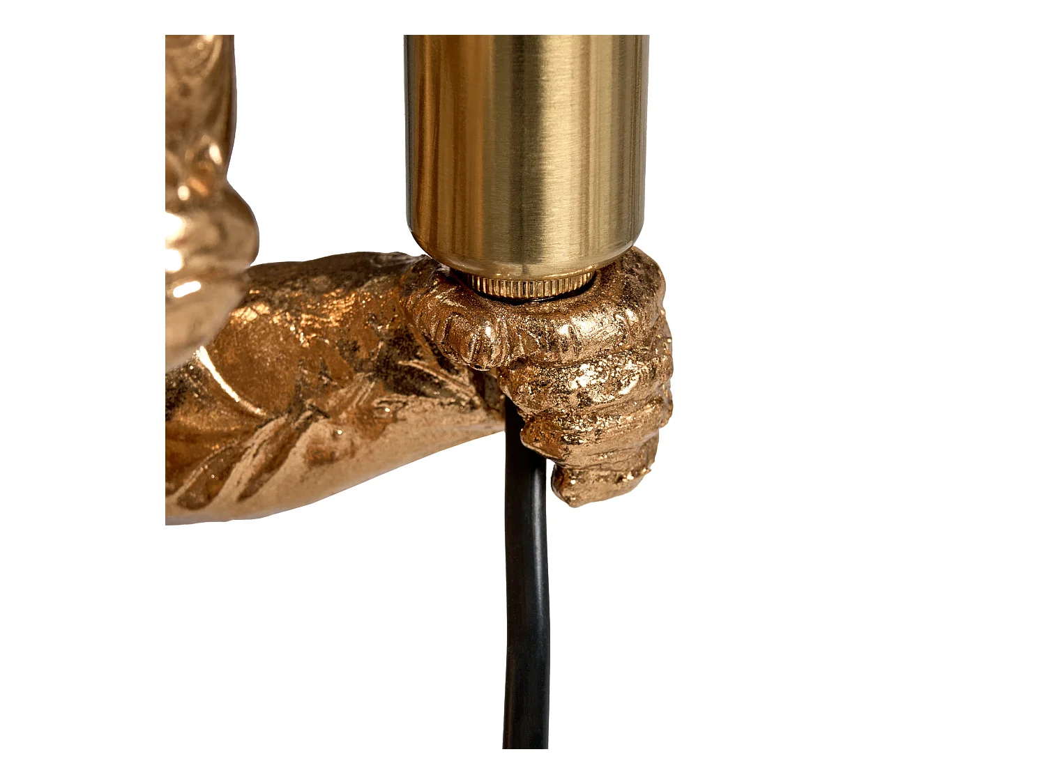 Lampe à poser Gorille HARAMBE Doré