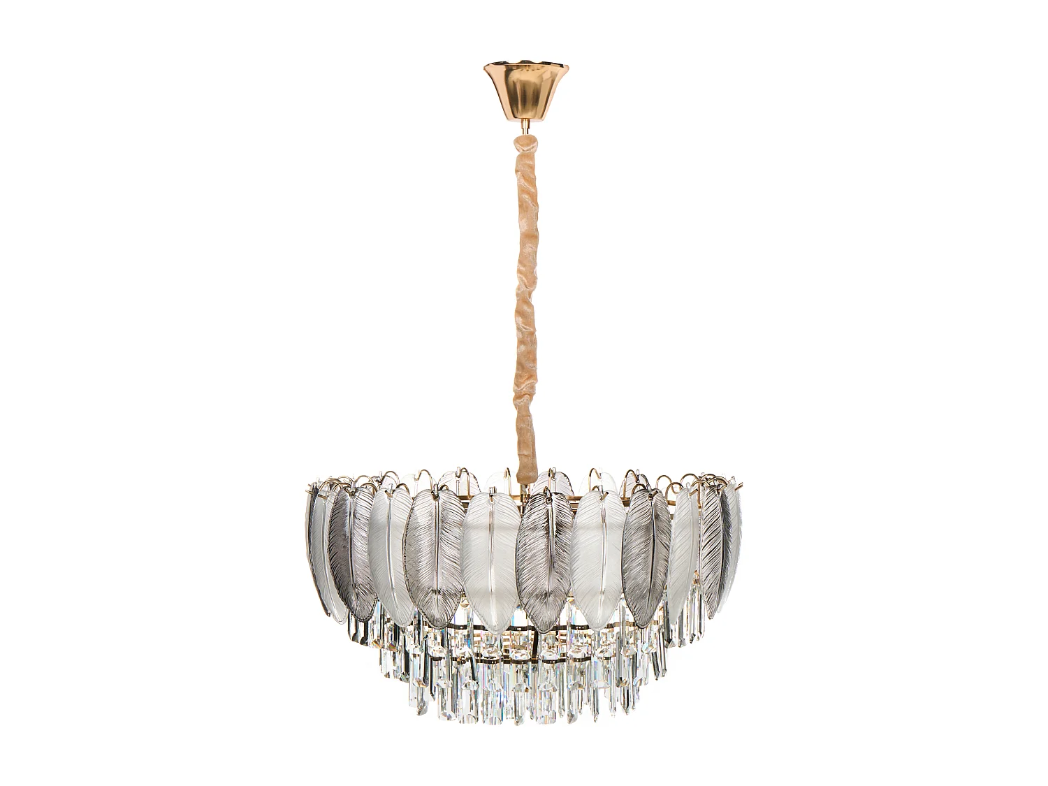 Lustre CANAGUA Verre Laiton