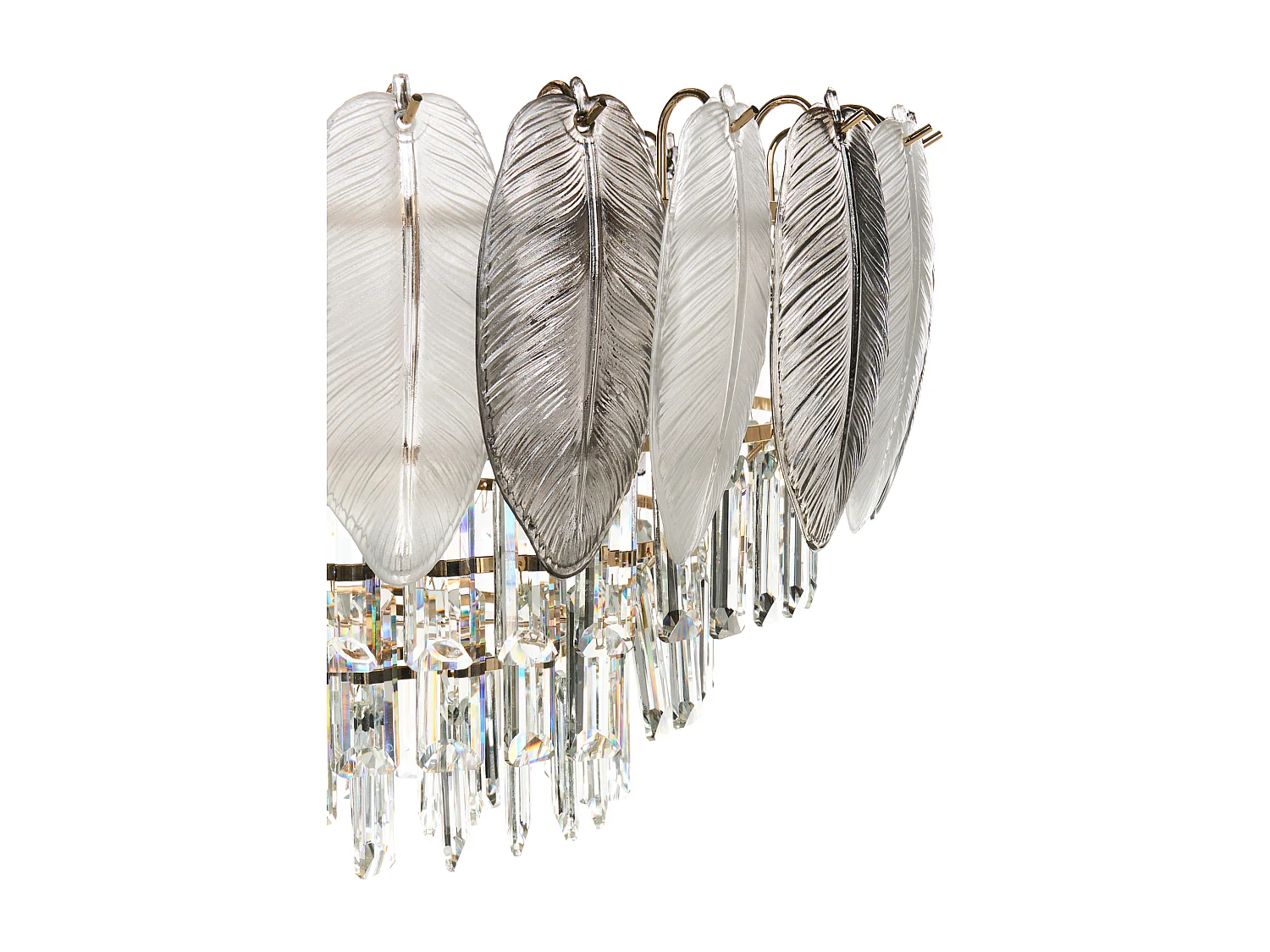 Lustre CANAGUA Verre Laiton