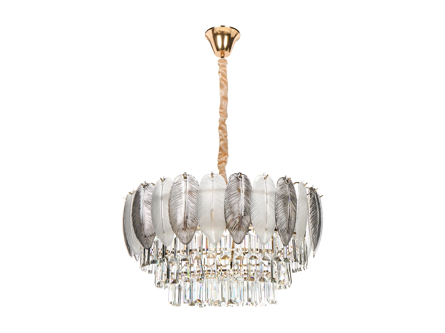 Lustre CANAGUA Verre Laiton