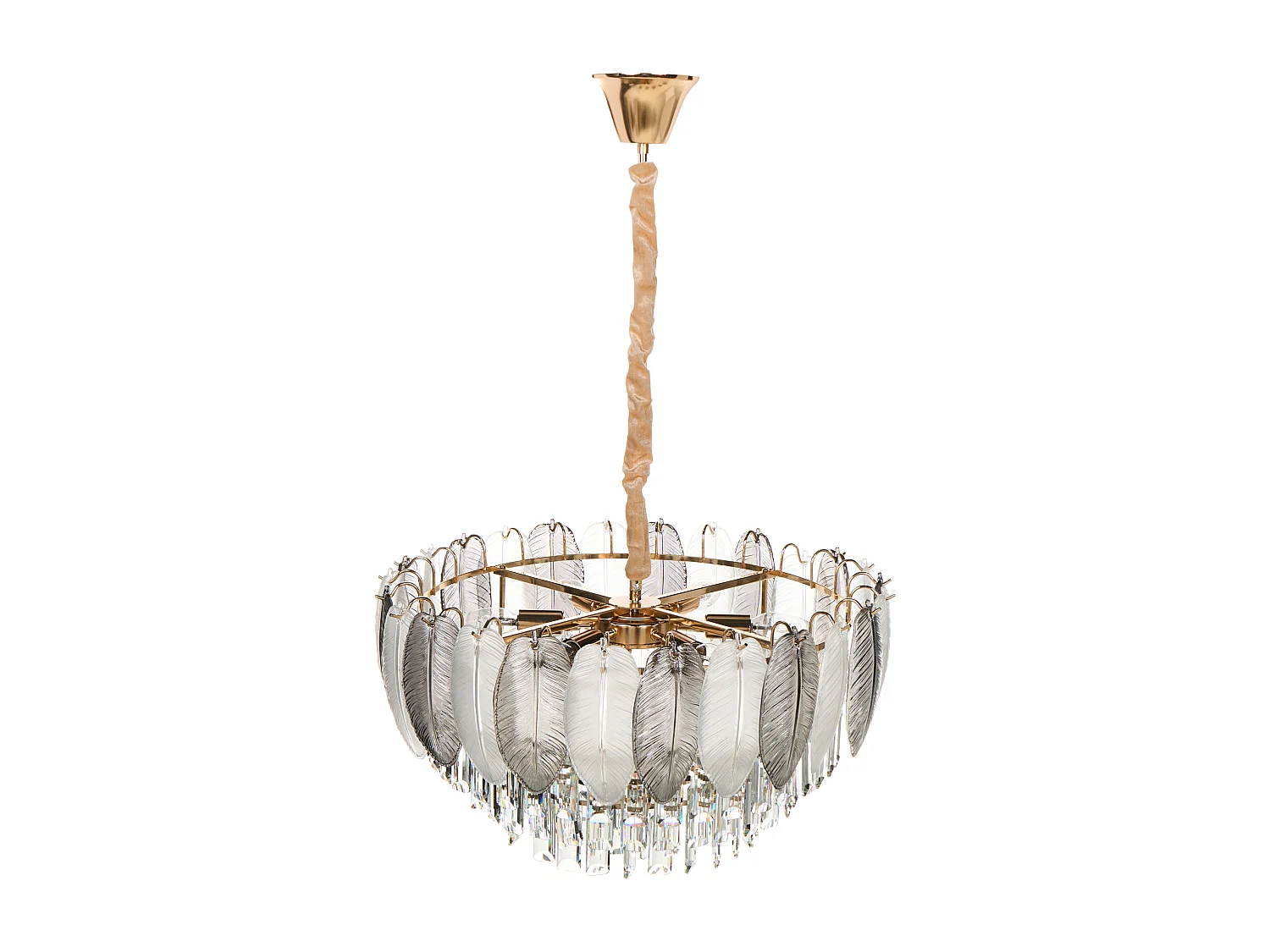 Lustre CANAGUA Verre Laiton