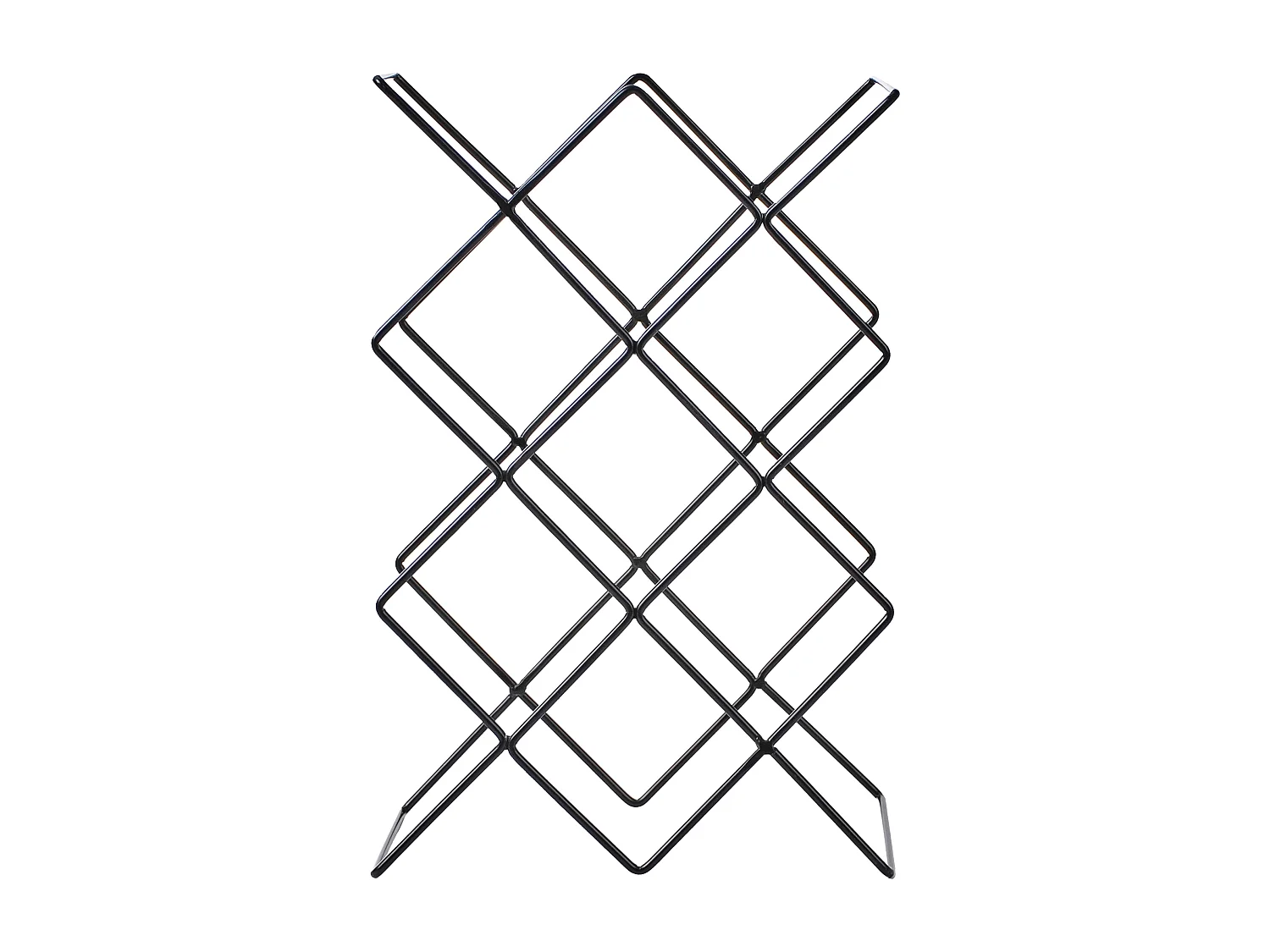 Porte-bouteille RATHKEALE Métal Noir