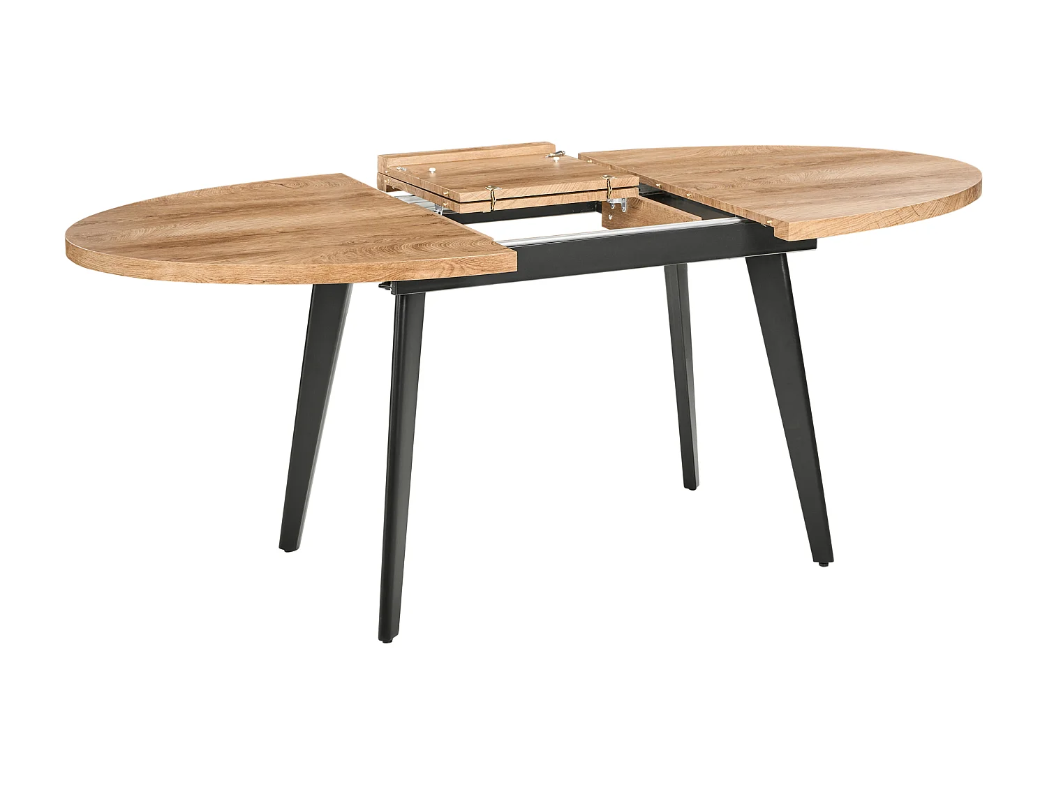 Table de salle à manger extensible DUTTON Marron 140/180 cm 90 cm
