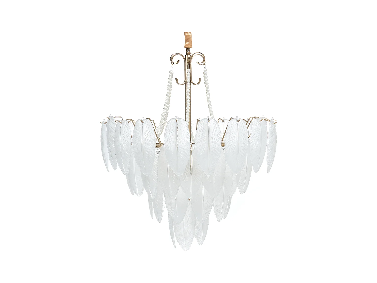 Lustre YAUCA Verre Laiton