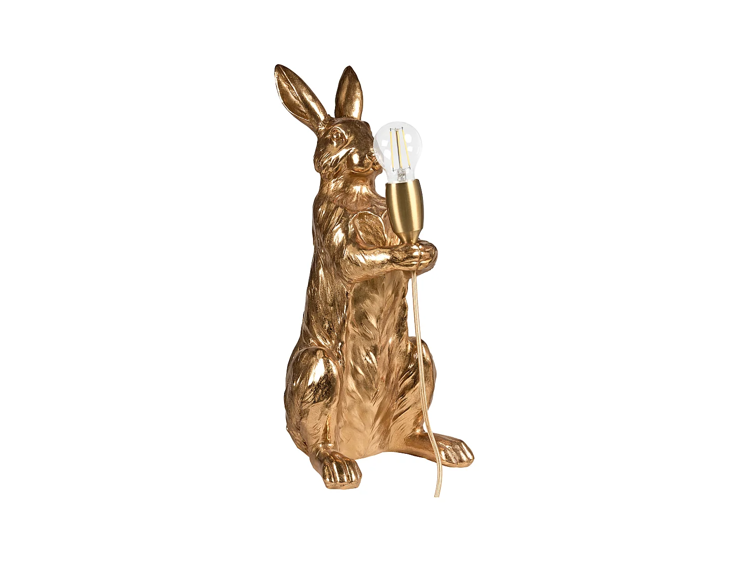 Lampe à poser Lapin BUGS Doré
