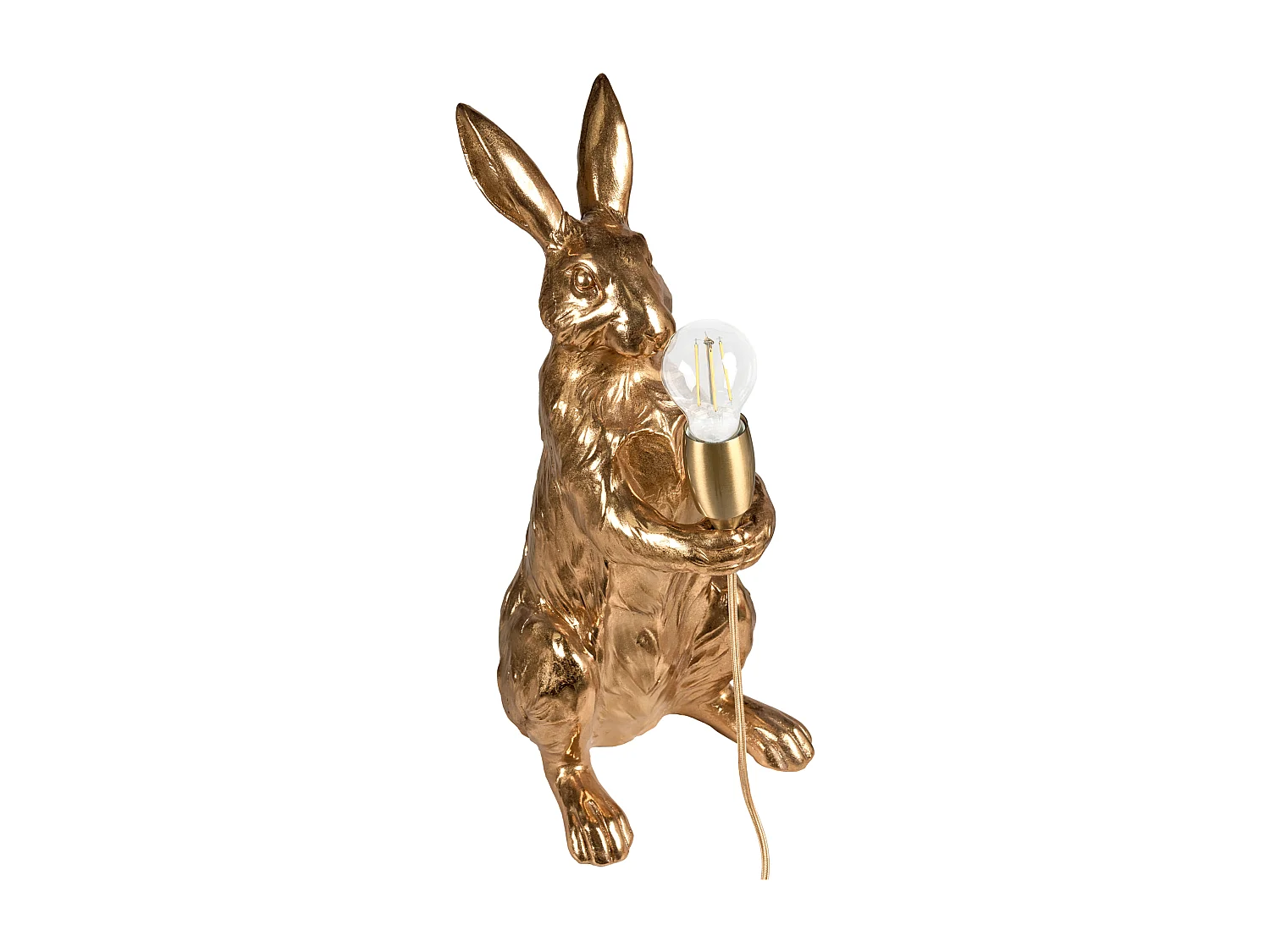 Lampe à poser Lapin BUGS Doré
