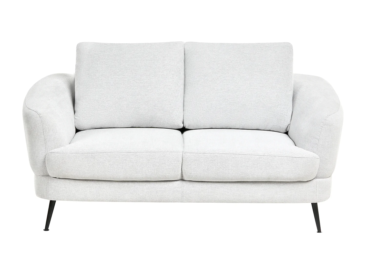 Canapé 2 places KJAER Tissu Blanc cassé