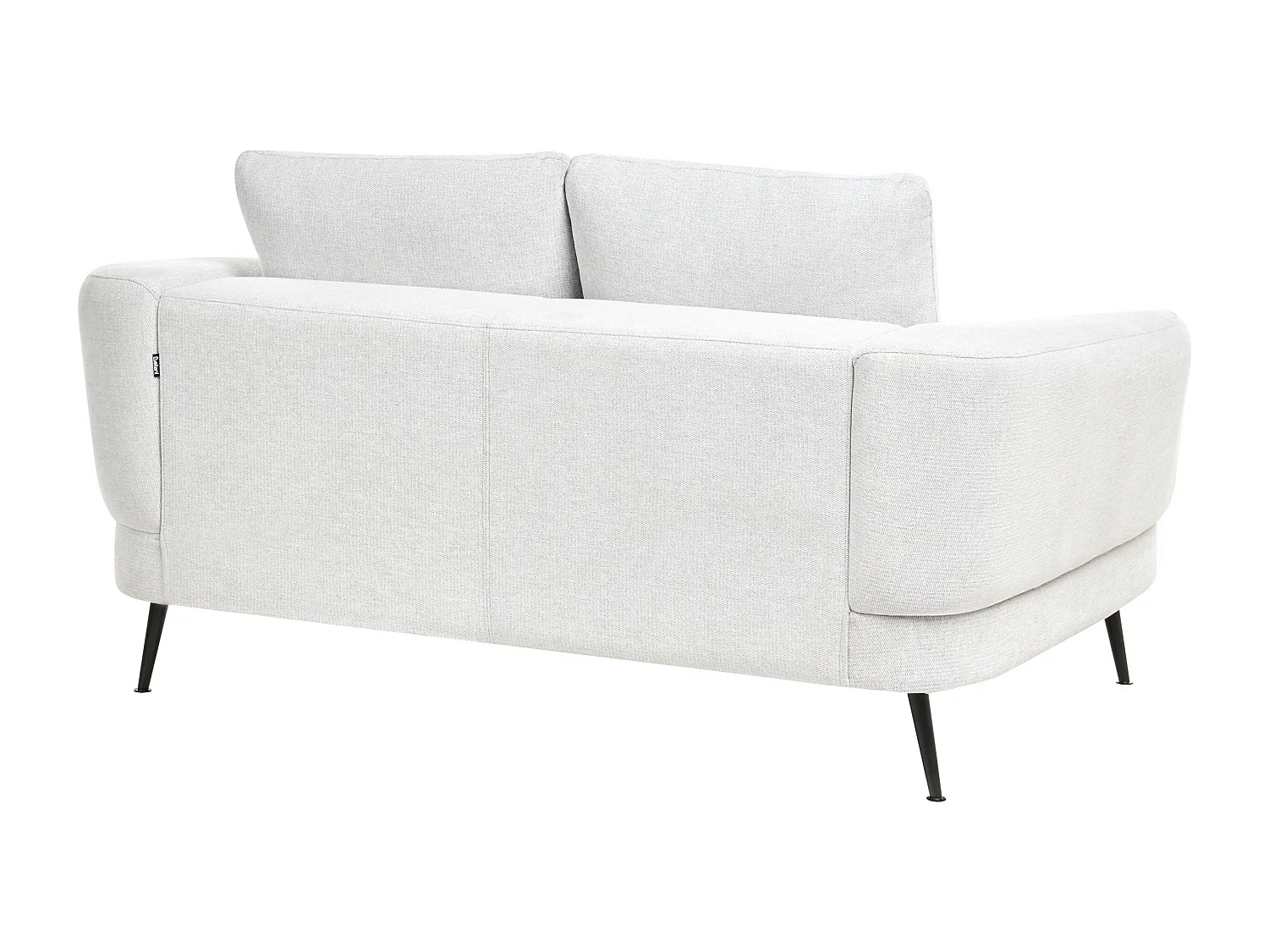 Canapé 2 places KJAER Tissu Blanc cassé