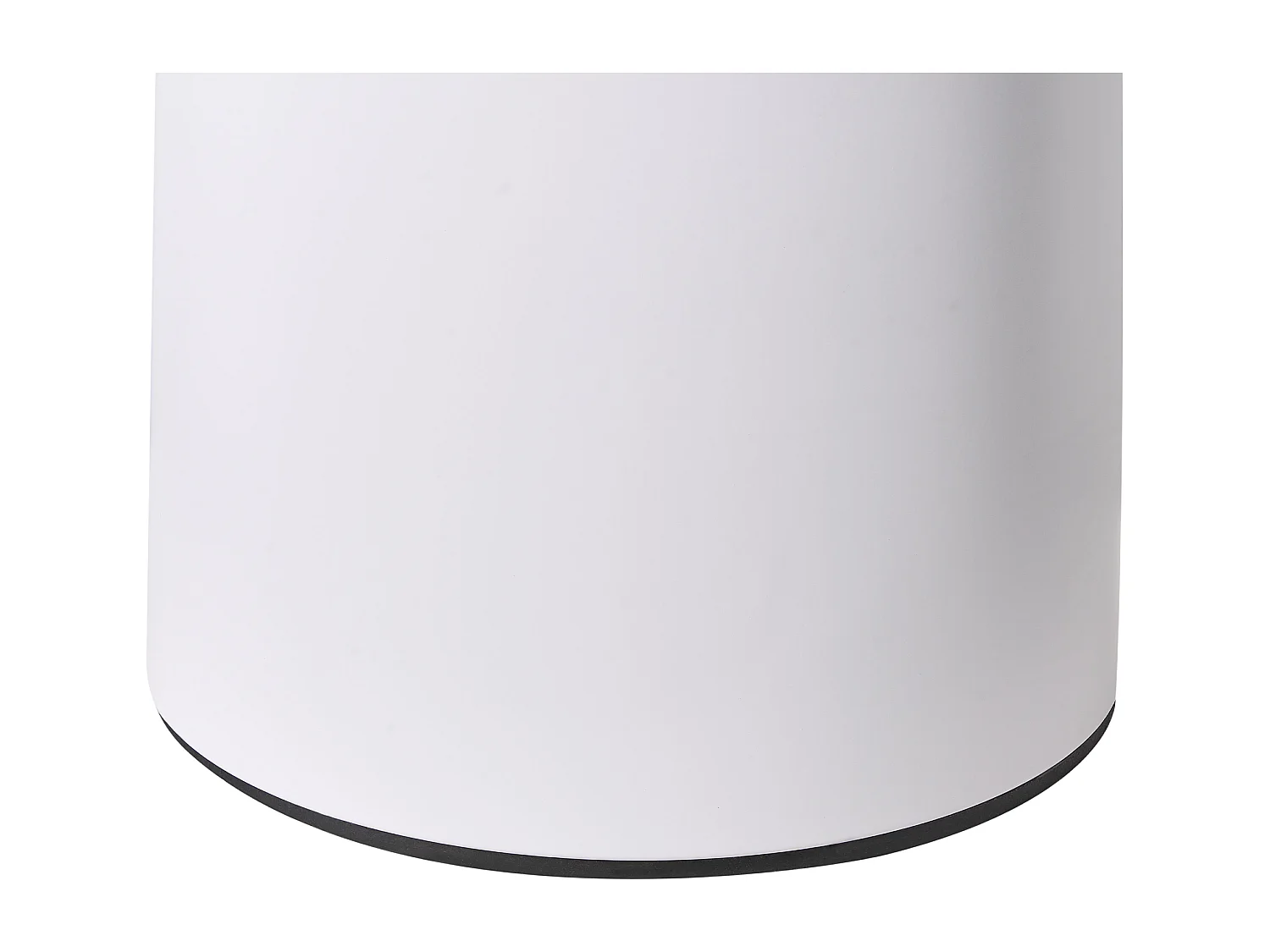 Table d'appoint DOVE Métal Blanc/doré