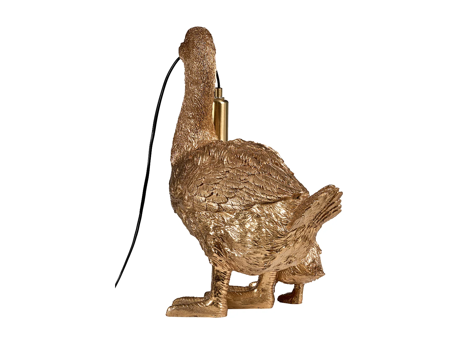 Lampe à poser Canard DAFFY Doré
