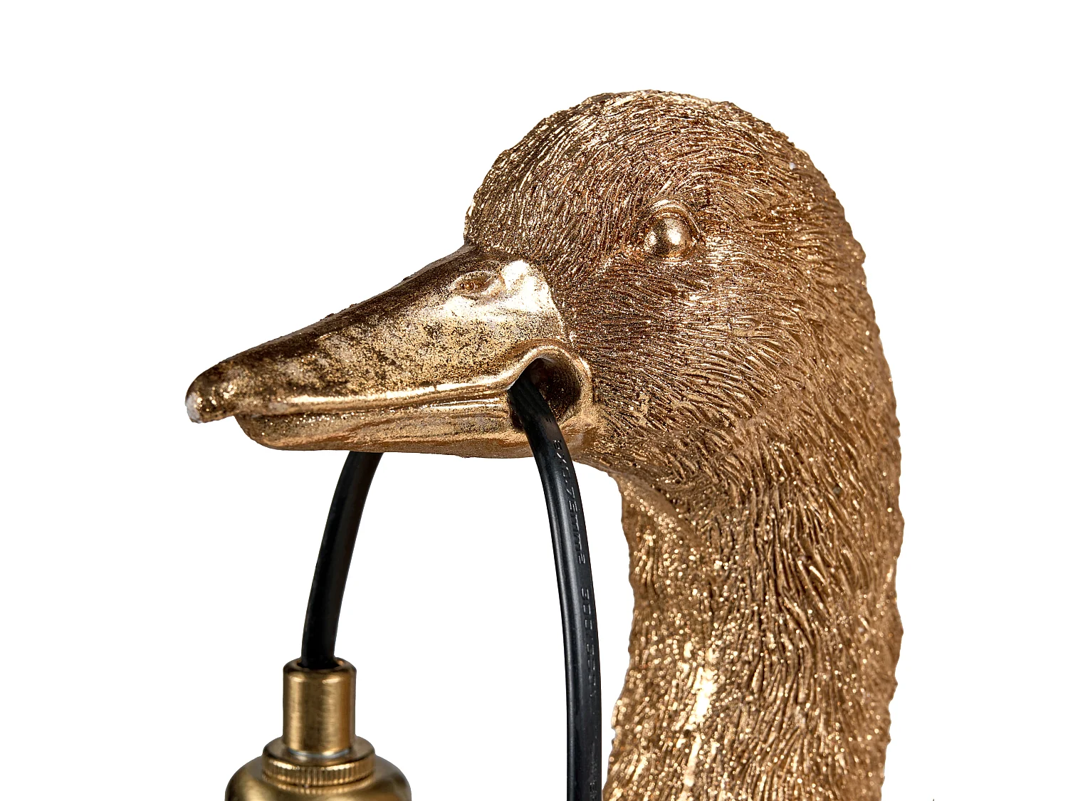 Lampe à poser Canard DAFFY Doré