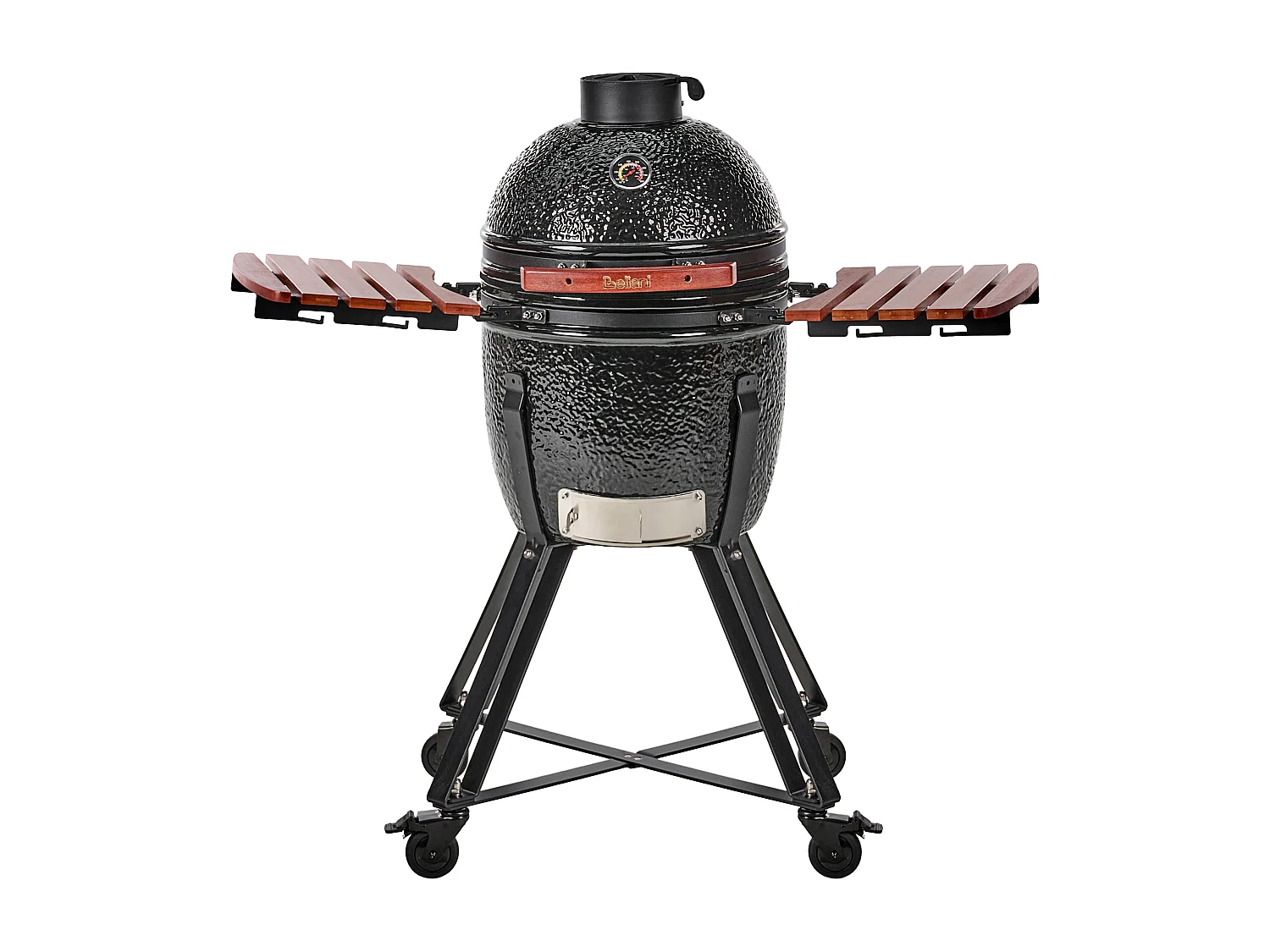 Gril à charbon de bois KAMADO Céramique Noir