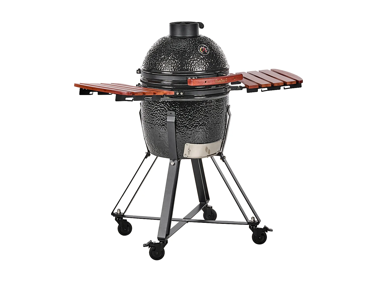 Gril à charbon de bois KAMADO Céramique Noir