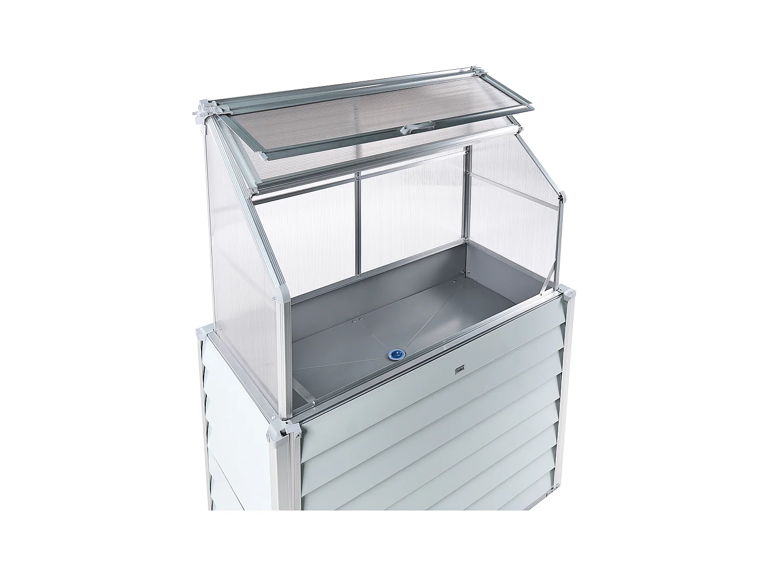 Serre de balcon NOVOLI Blanc cassé 62 cm