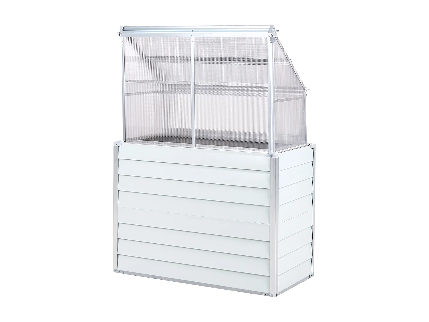 Serre de balcon NOVOLI Blanc cassé 62 cm