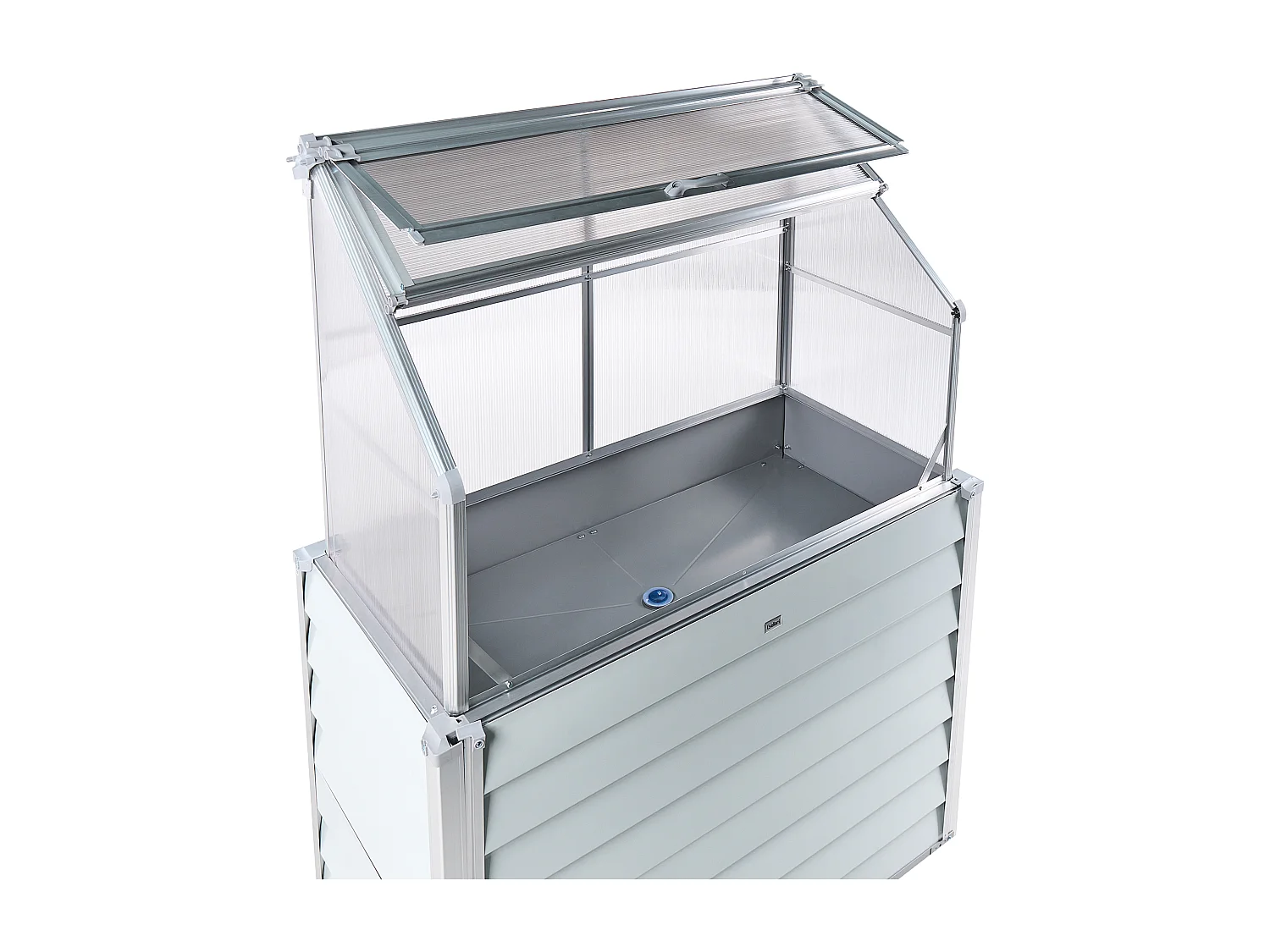 Serre de balcon NOVOLI Blanc cassé 62 cm