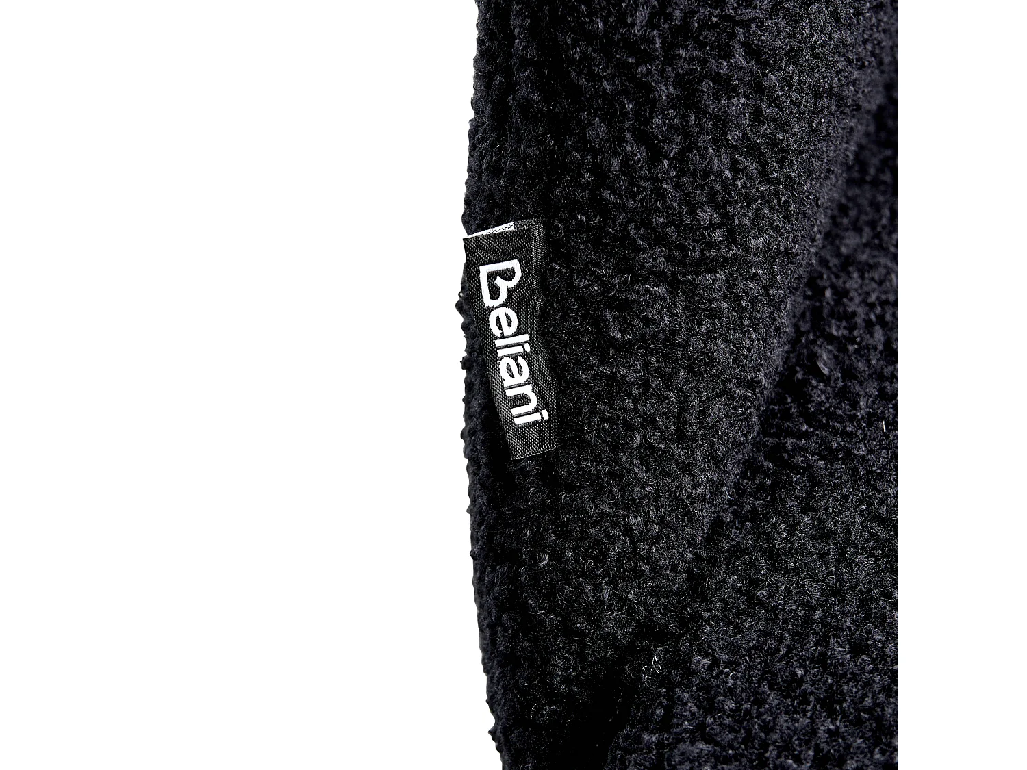 Lot de 2 chaises de salle à manger ONAGA Bouclé Noir