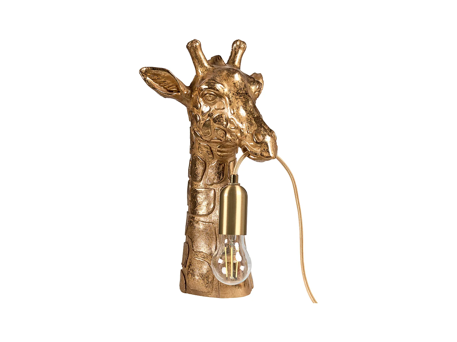 Lampe à poser Girafe MALAIKA Doré