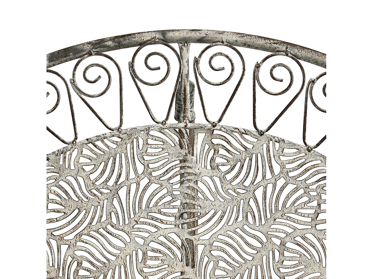 Table bistrot NURRA 80 cm 36 cm Métal Gris