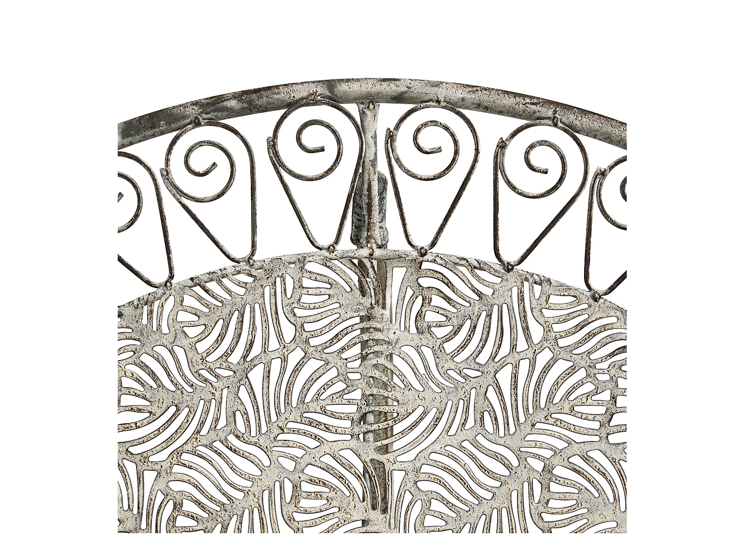 Table bistrot NURRA 80 cm 36 cm Métal Gris